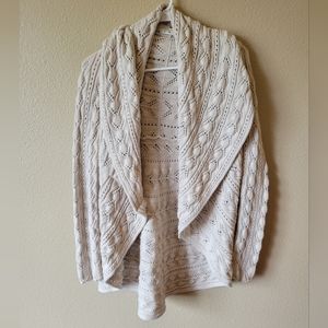 CAbi Women's Oatmeal Circle Sweater, S